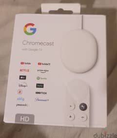 Original Google Chromecast With Google TV - 4K 0