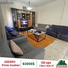 Prime Location Apartment for sale in Jdeideh 0