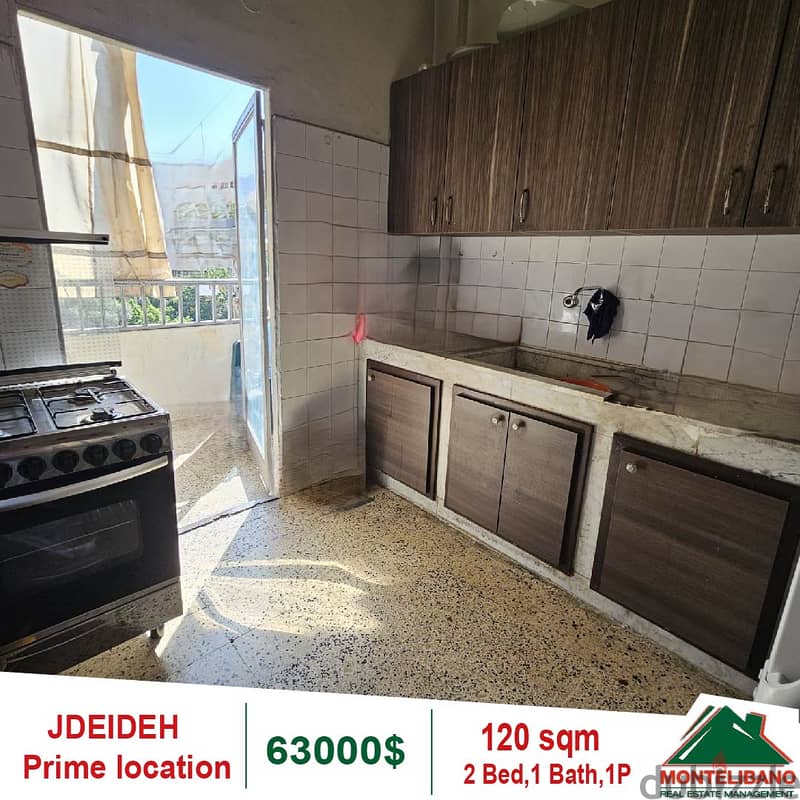 Prime Location Apartment for sale in Jdeideh 3