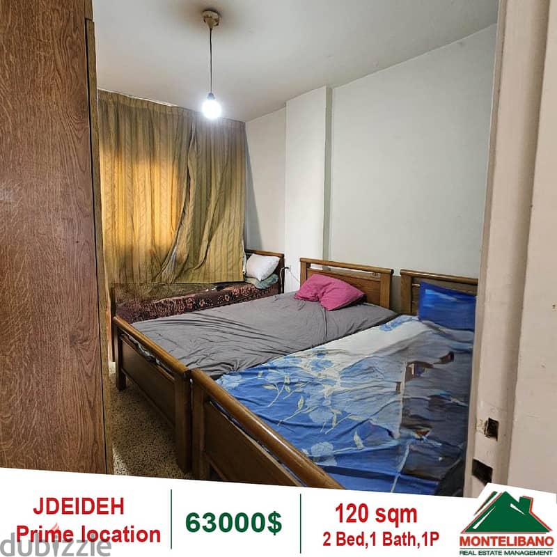 Prime Location Apartment for sale in Jdeideh 4