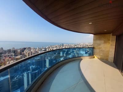 210 SQM New Apartment in Jal El Dib, Metn with Panoramic Sea View