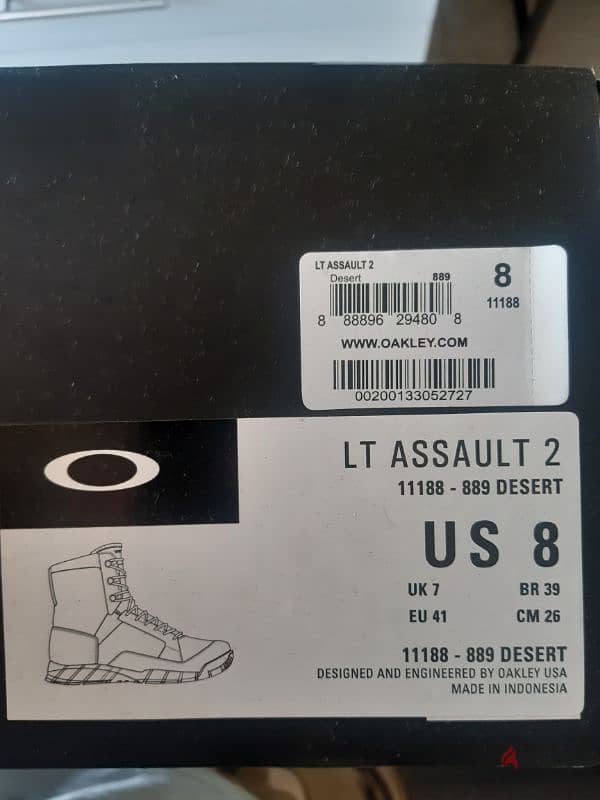 oakley orginal used tactical boots 1