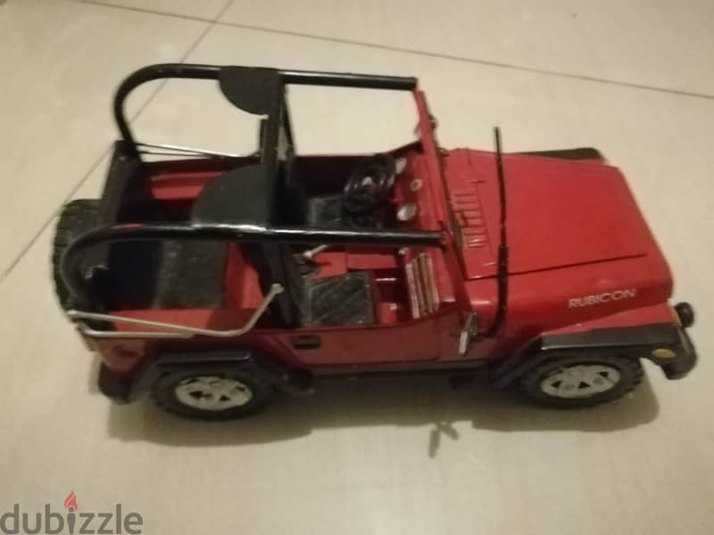 Jeep Wrangler hand made metallic diecast 39*17 cm 5