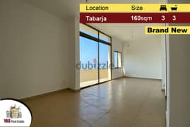 Tabarja 160m2 | 60m2 Rooftop | Brand New | Sea View | RA | 0