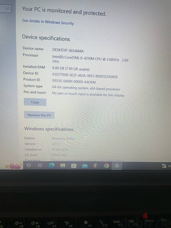 Lenovo L540 i5 8 RAM 500gb with charger original 2