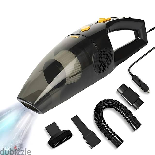 Portable Vacuum Cleaner: Wet & Dry Cleaning for Car & Home 0