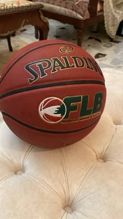 Official basketball from lebanese national team