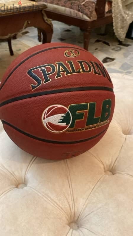 Official basketball from lebanese national team 0