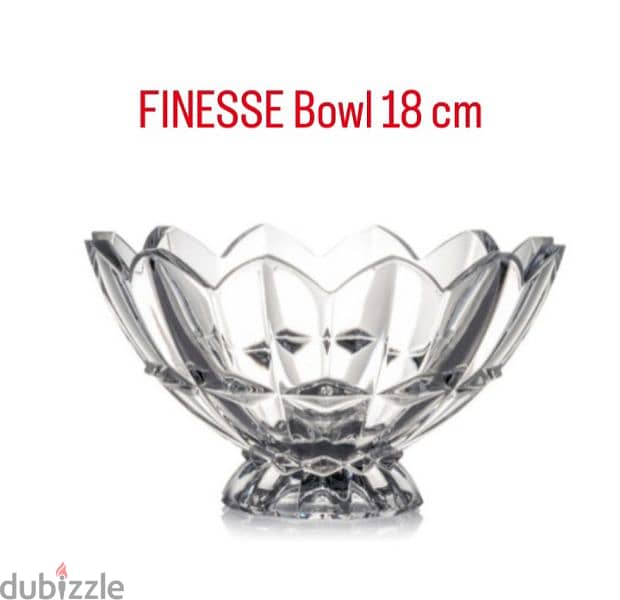 Set of 2 Crystal Candleholders + 2 Bowls 3