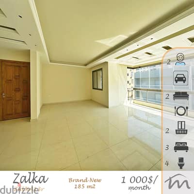 Zalka | Brand New Decorated 185m² Apartment | 2 Parking Lots | Catch