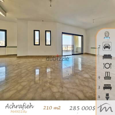 Ashrafieh | Brand New High End 3 Bedrooms Apartment | 4 Balconies