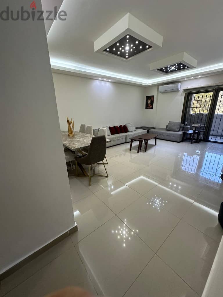 110 Sqm | Fully decorated apartment for rent in Bleibel 1