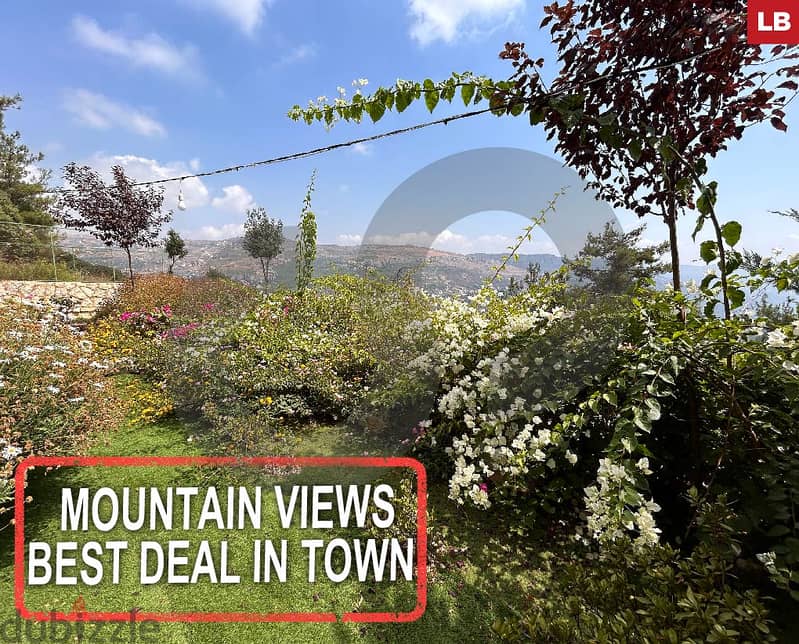 Terrace, mountain view, aley,Ras El Jabal/عاليه REF#LB114154 0