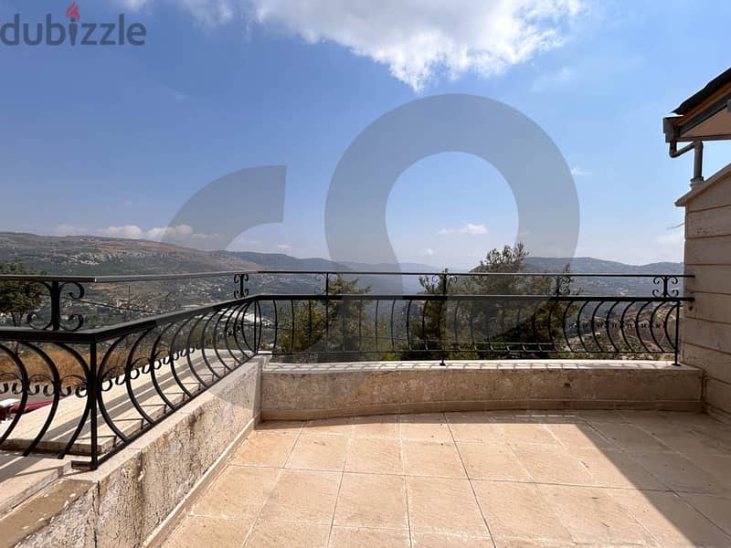 Terrace, mountain view, aley,Ras El Jabal/عاليه REF#LB114154 3