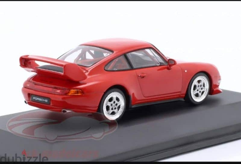 Porsche 911(993) Carrera RS Clubsport diecast car model 1;43. 3