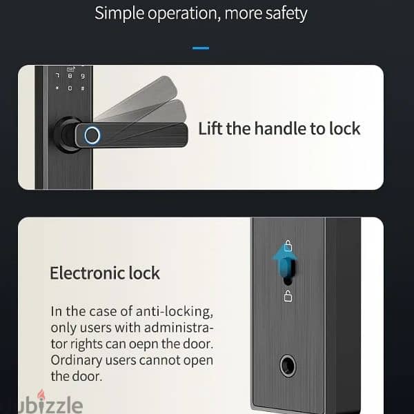 Smart door lock X7 3