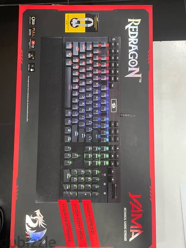 Red Dragon mechanical gaming keyboard “YAMA” Model: K550-1 0