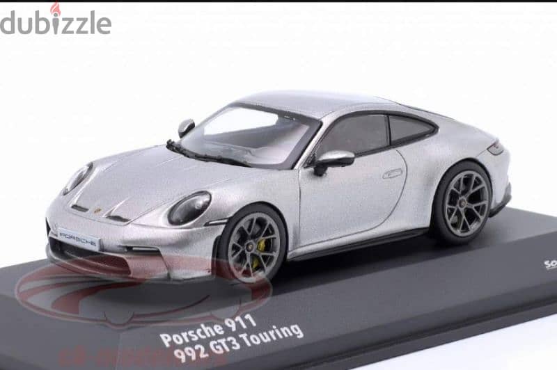 Porsche 911(992) GT3 Touring diecast car model 1;43. 1