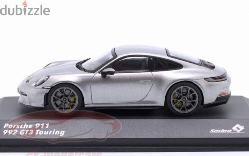 Porsche 911(992) GT3 Touring diecast car model 1;43. 2