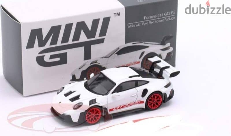 Porsche 911(992) GT3 RS diecast car model 1;64 0