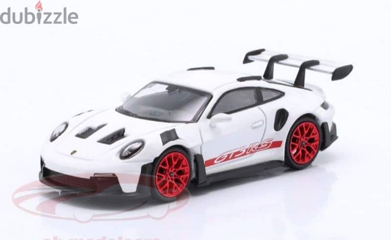 Porsche 911(992) GT3 RS diecast car model 1;64 1