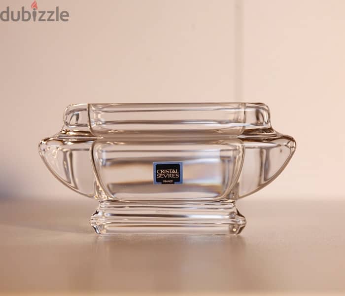 2 Ashtrays cristal de sevres France 0