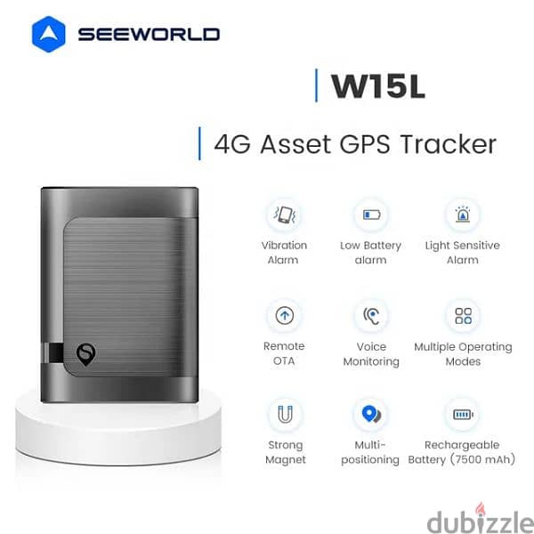 4G Wireless GPS Tracker for Assets with Extend Battery Life 1