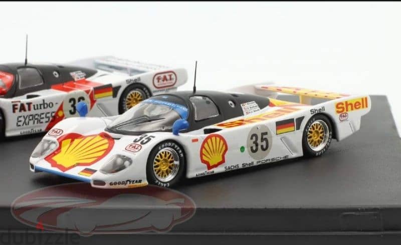 Dauer Porsche 962 (2 car set)diecast car model 1;43. 2