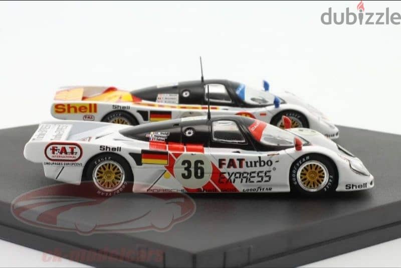 Dauer Porsche 962 (2 car set)diecast car model 1;43. 6