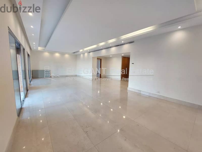 Spacious flat for rent | Huge Terrace | Minet el Hosn 1