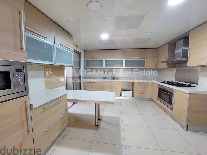 Spacious flat for rent | Huge Terrace | Minet el Hosn 2