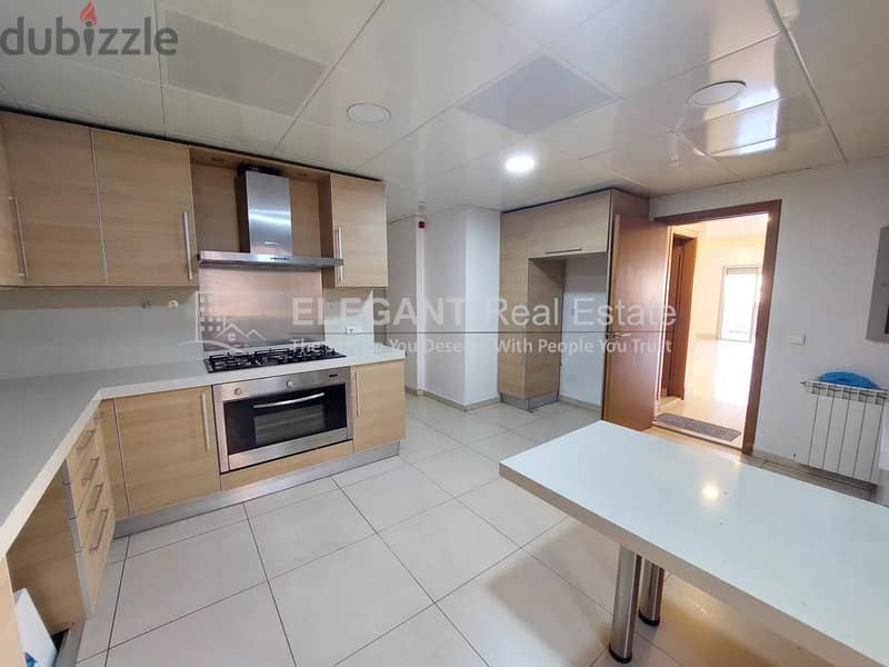 Spacious flat for rent | Huge Terrace | Minet el Hosn 5