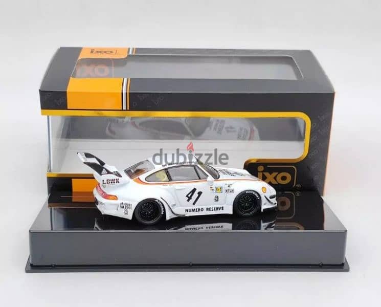 Porsche 993 RWB LBWK diecast car model 1;43. 5