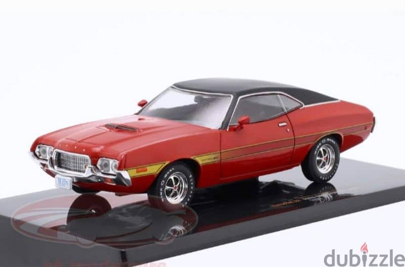 Ford Gran Torino sport 1972 diecast car model 1;43. 1