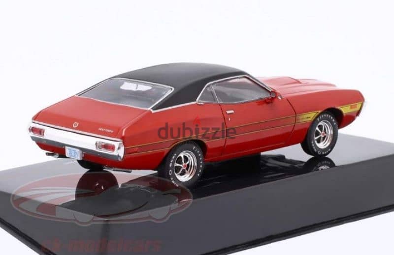 Ford Gran Torino sport 1972 diecast car model 1;43. 3