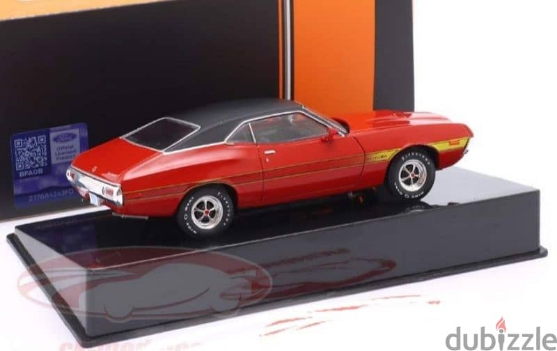 Ford Gran Torino sport 1972 diecast car model 1;43. 4