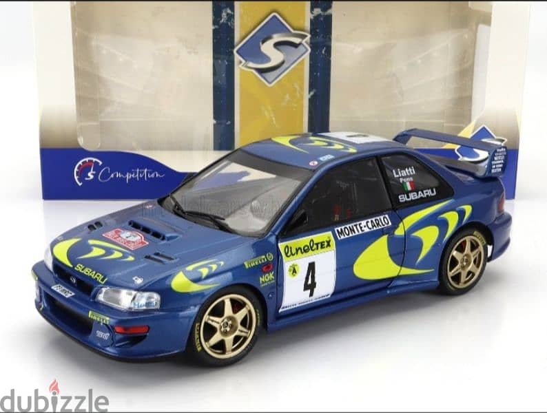 Subaru Impreza S5 WRC (Monte Carlo 1997) diecast car model 1;18 0