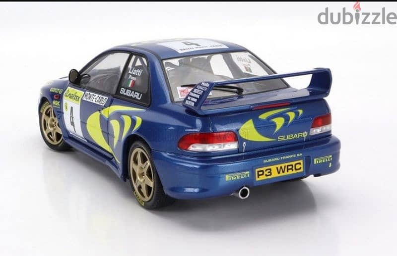 Subaru Impreza S5 WRC (Monte Carlo 1997) diecast car model 1;18 2