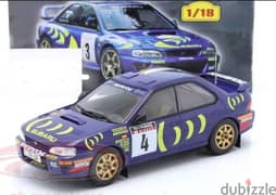 Subaru Impreza 555 (Mcrae 1995) diecast car model 1;18. 0