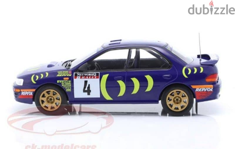 Subaru Impreza 555 (Mcrae 1995) diecast car model 1;18. 2