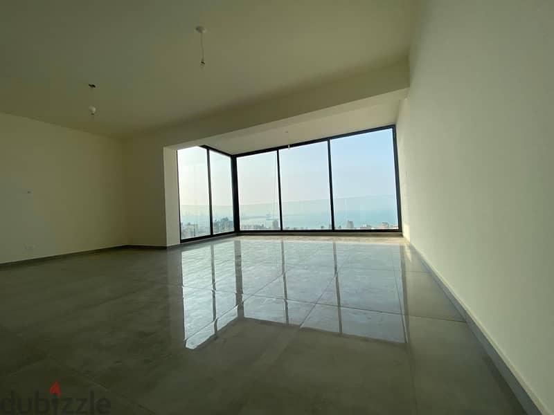 Apartment for Sale in Jal el dib with open seaviews. 3