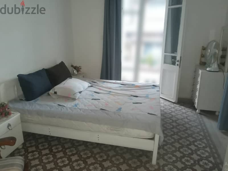 FURNISHED IN ACHRAFIEH / TERRACE (120SQ) 2 BEDROOMS , (ACR-307) 4