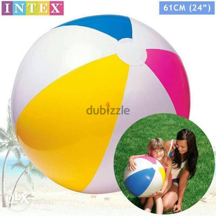Intex Beach Ball 61cm 0