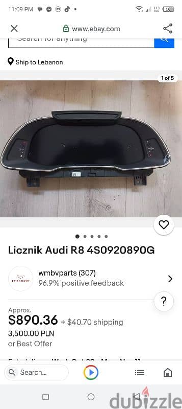 10 2ota3 audi r8 2022 bi 1000$ 4