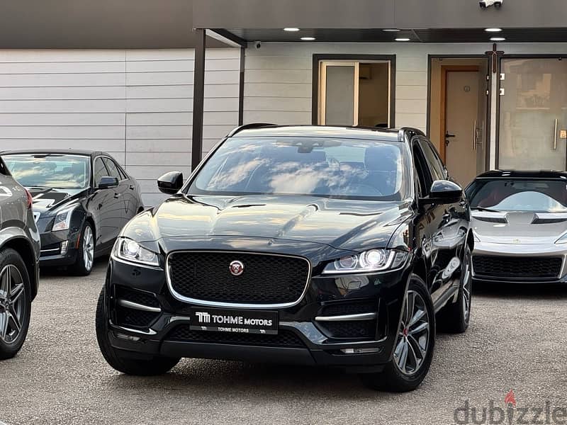 JAGUAR  F-PACE  R-SPORT 2019, 57.000Km ONLY, SAAD&TRAD Source, 1 OWNER 2