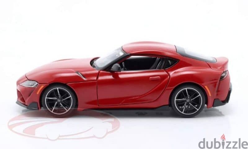 Toyota Supra Gr diecast car model 1:24 2