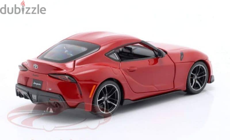 Toyota Supra Gr diecast car model 1:24 3