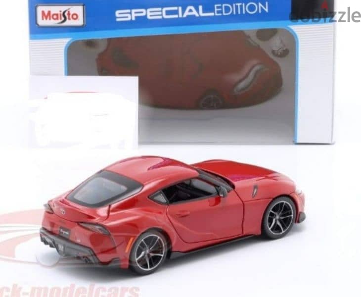 Toyota Supra Gr diecast car model 1:24 4