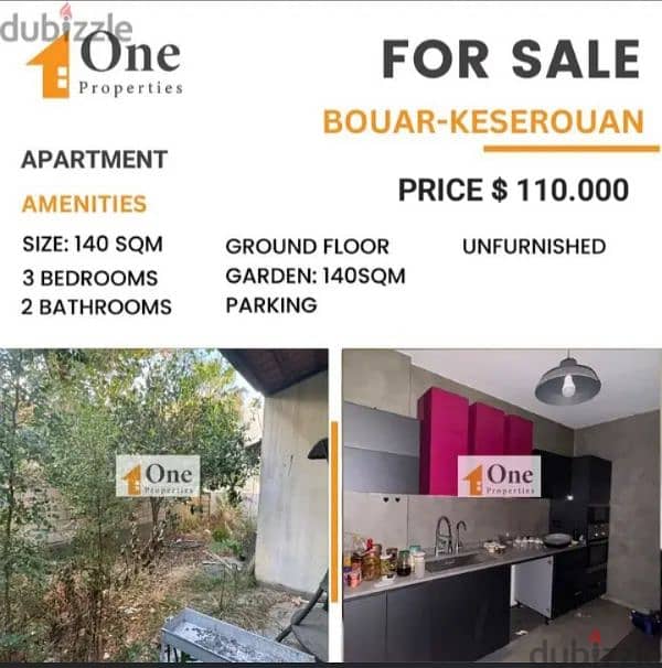 APARTMENT FOR SALE IN BOUAR 0