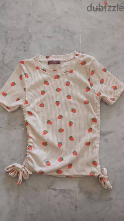 cute strawberry top